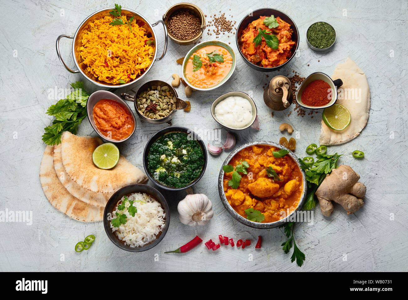 Traditional indian cuisine hires stock photography and images Alamy