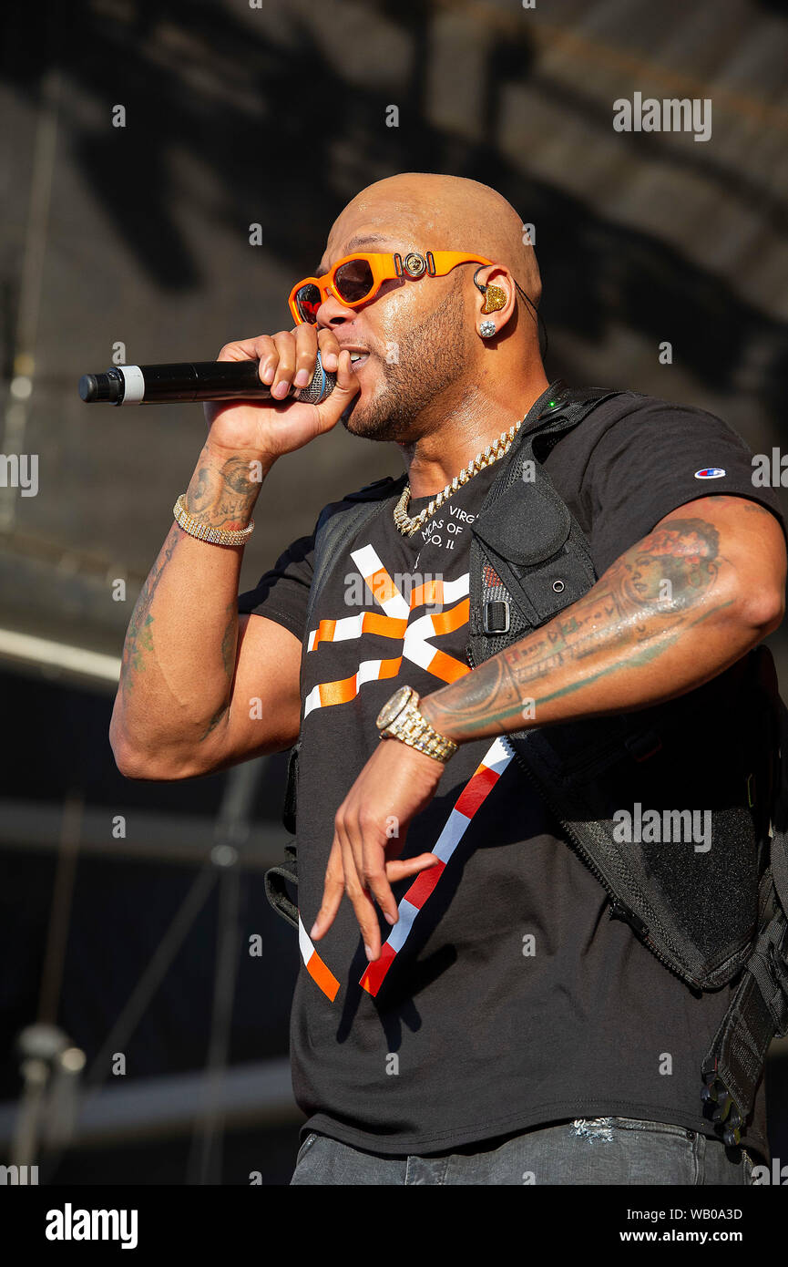 Austin, Texas, USA. 22nd Aug, 2019. August 22, 2019: Flo Rida performs ...