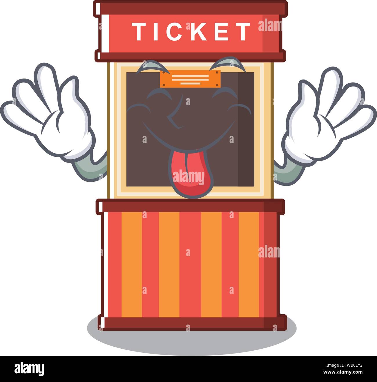 Ticket Out The Door Clipart