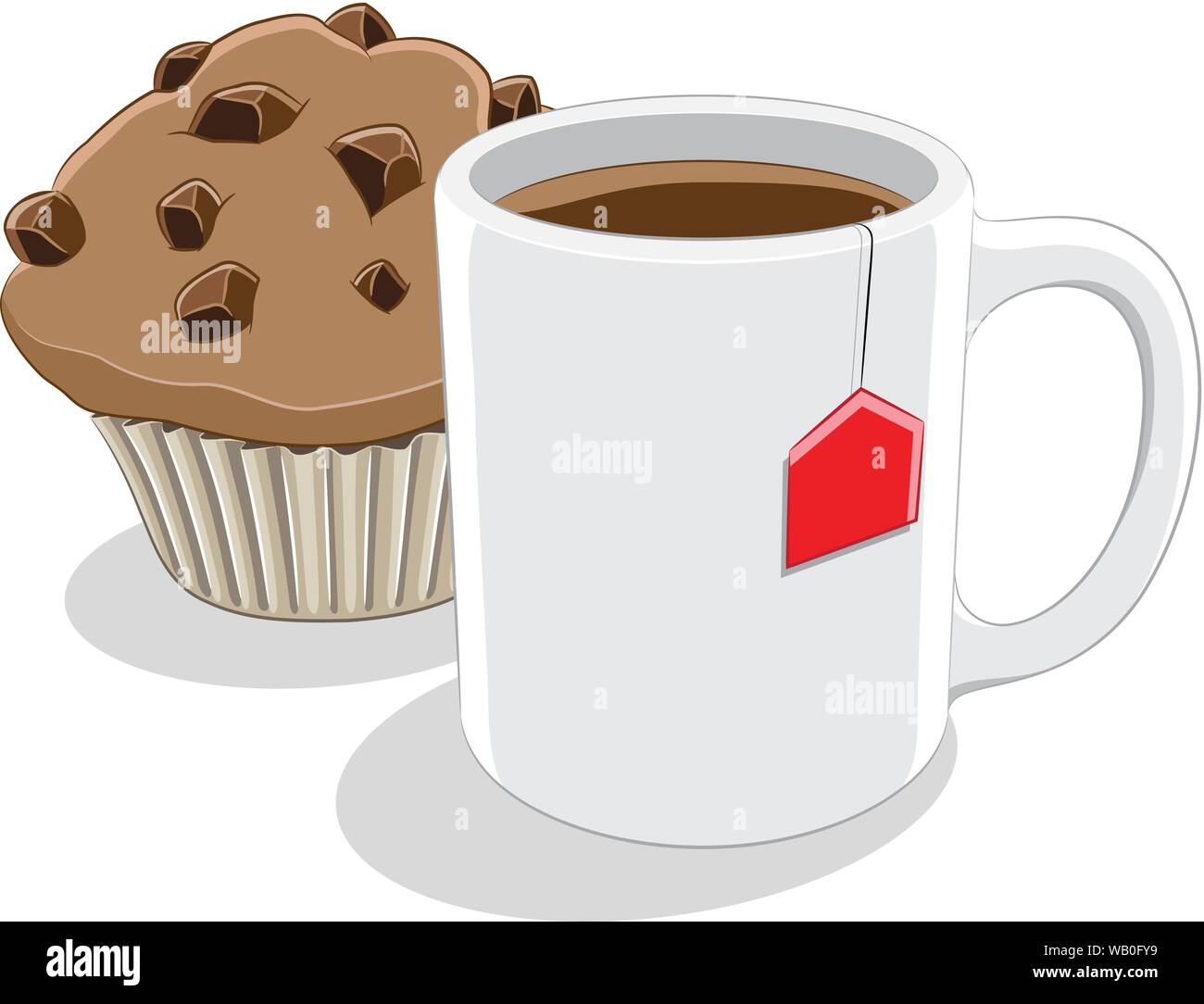 Muffins And Coffee Clipart