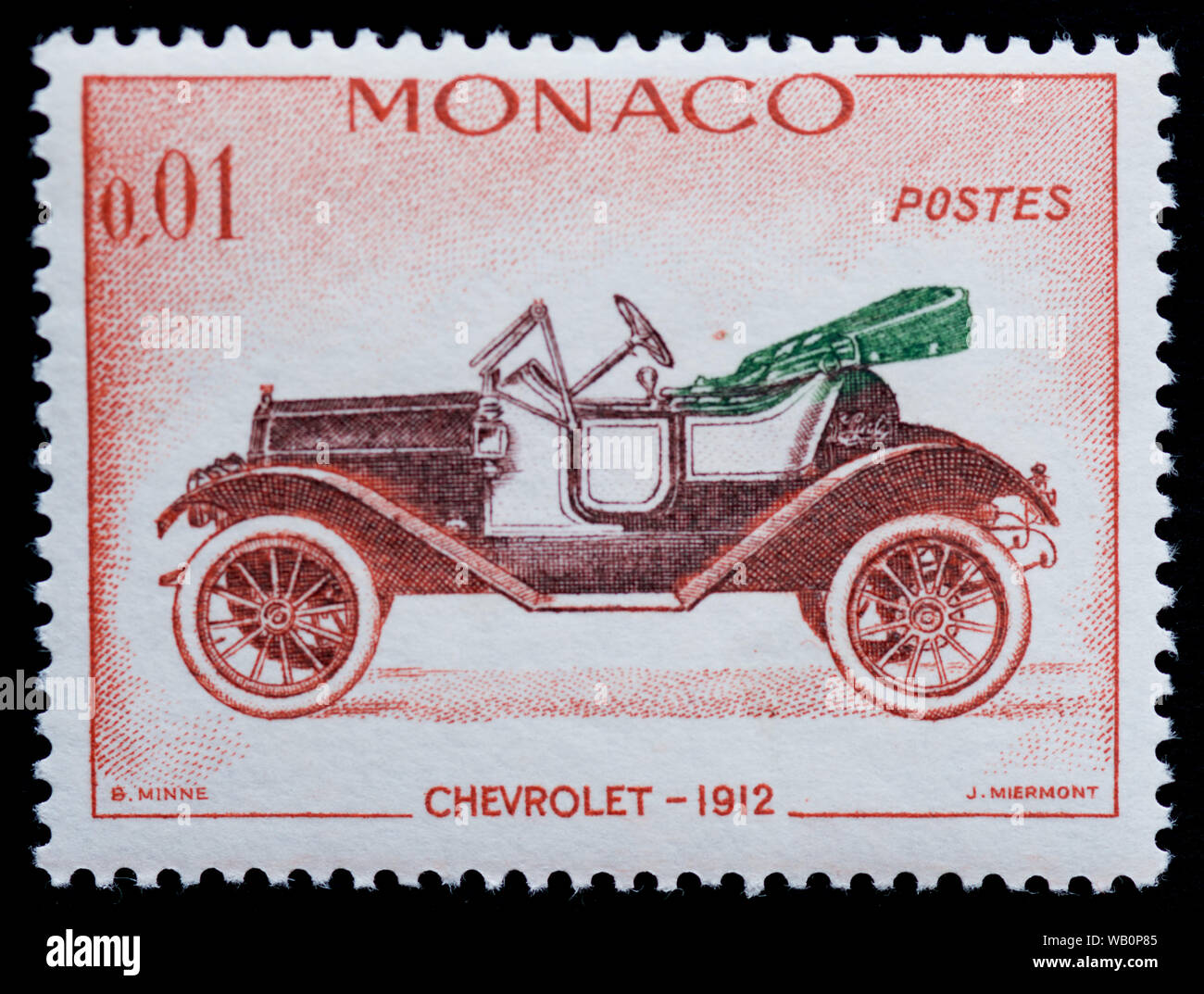 Postage Stamp Monaco High Resolution Stock Photography And Images Alamy