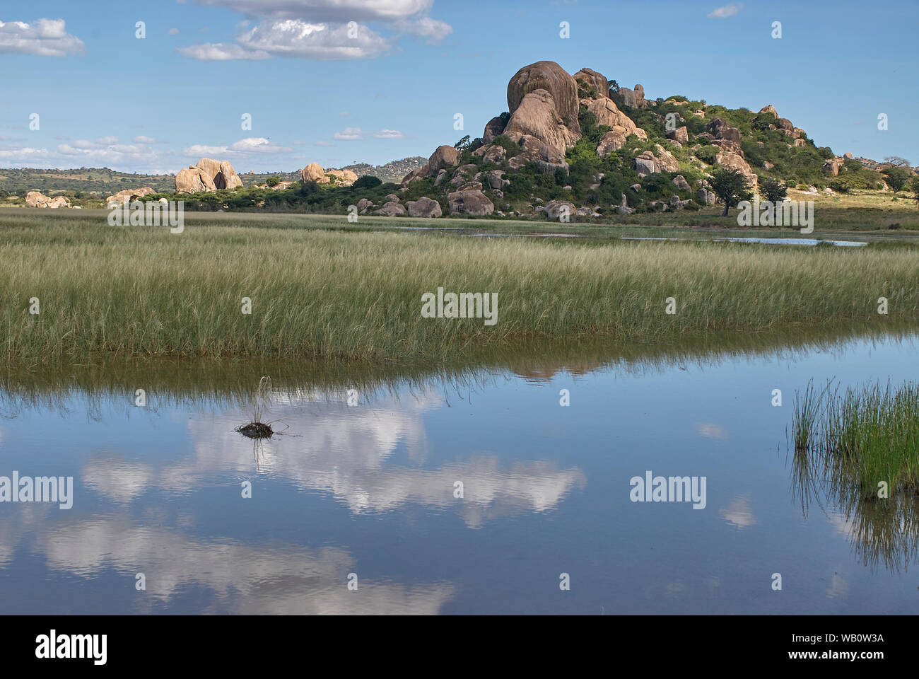 Rock formations near Nala off the Dodoma - Singida road in the Manyara ...