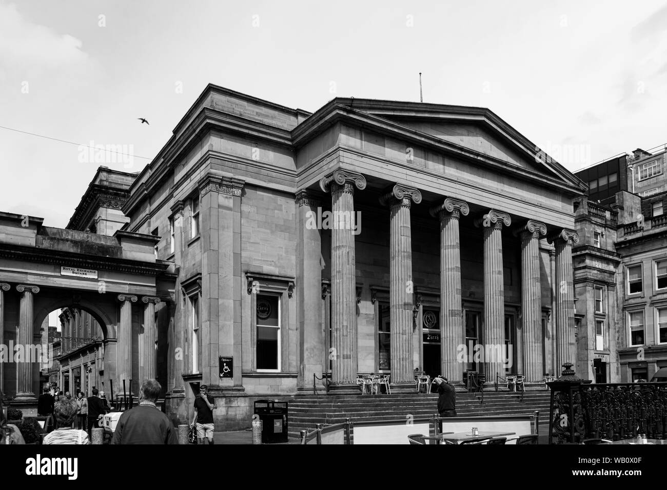 Glasgow, Scotland, UK June 22, 2019 Impressive architecture Royal