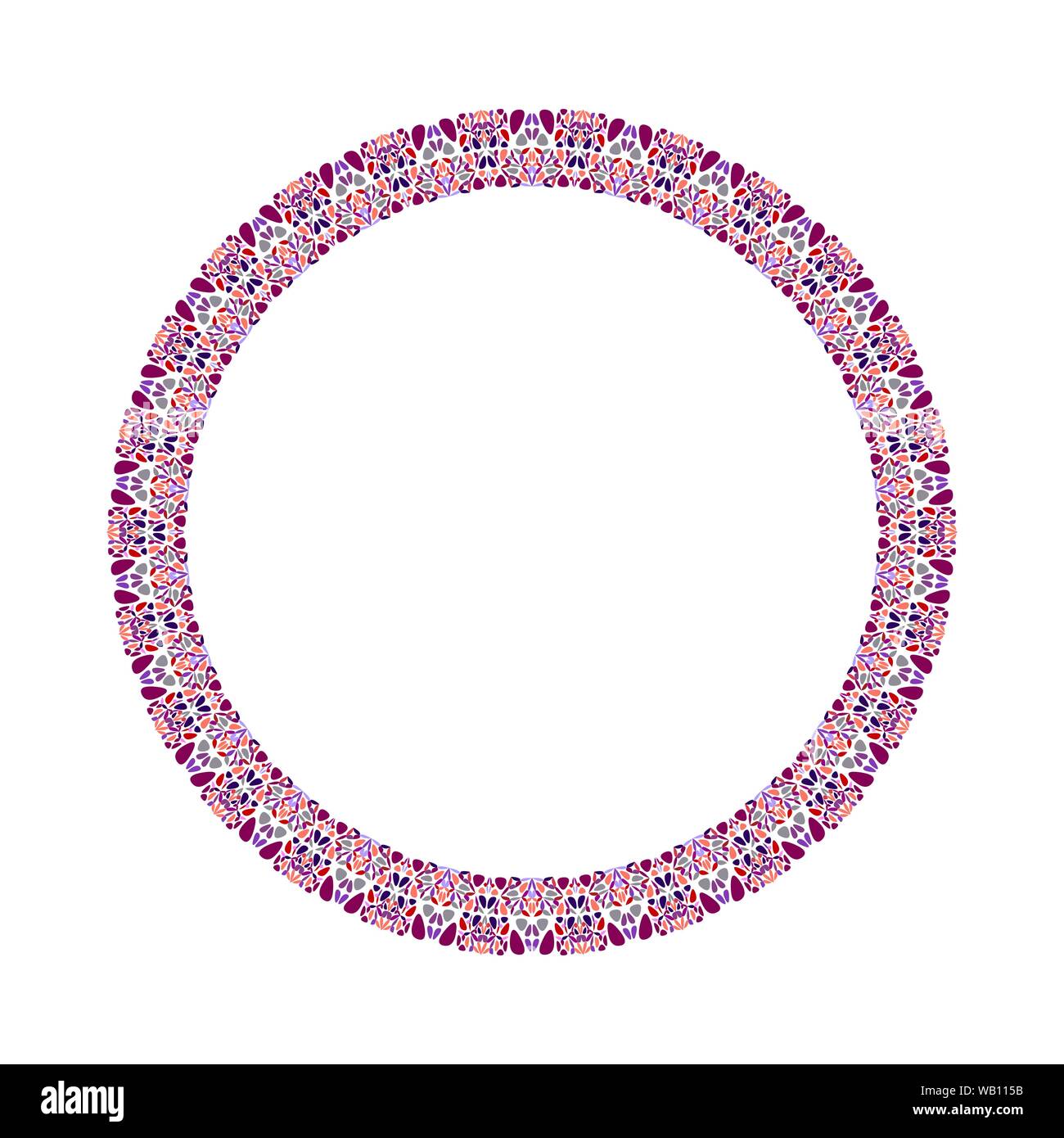 Floral wreath vector hi-res stock photography and images - Alamy