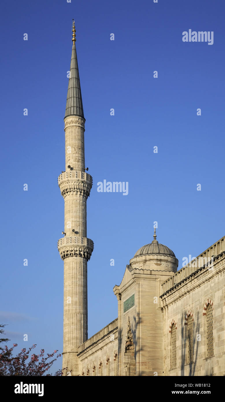 Sultan Ahmed Mosque (Blue mosque) in Istanbul. Turkey Stock Photo - Alamy