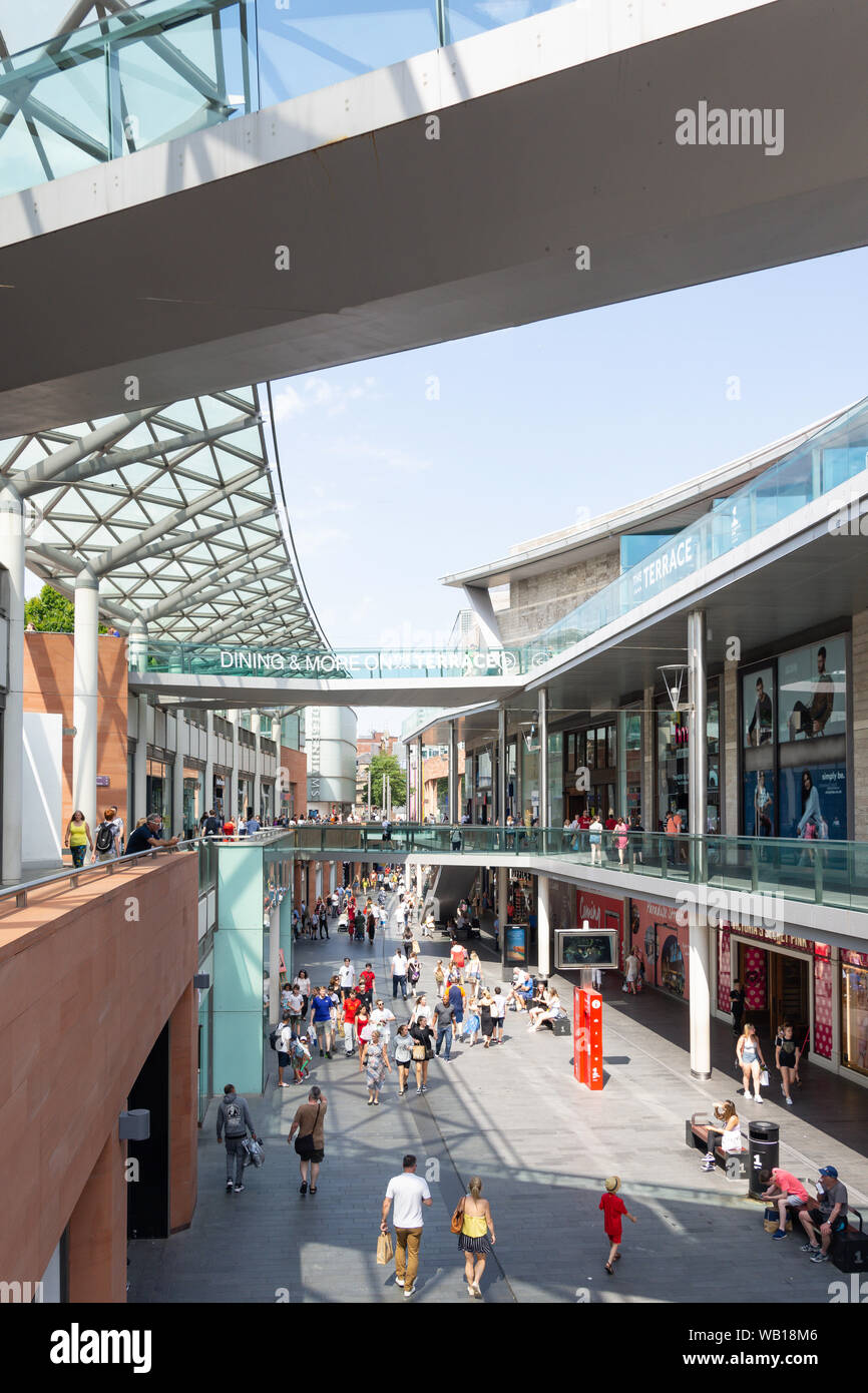 South John Street, Liverpool One shopping complex, Liverpool, Merseyside, England, United Kingdom Stock Photo