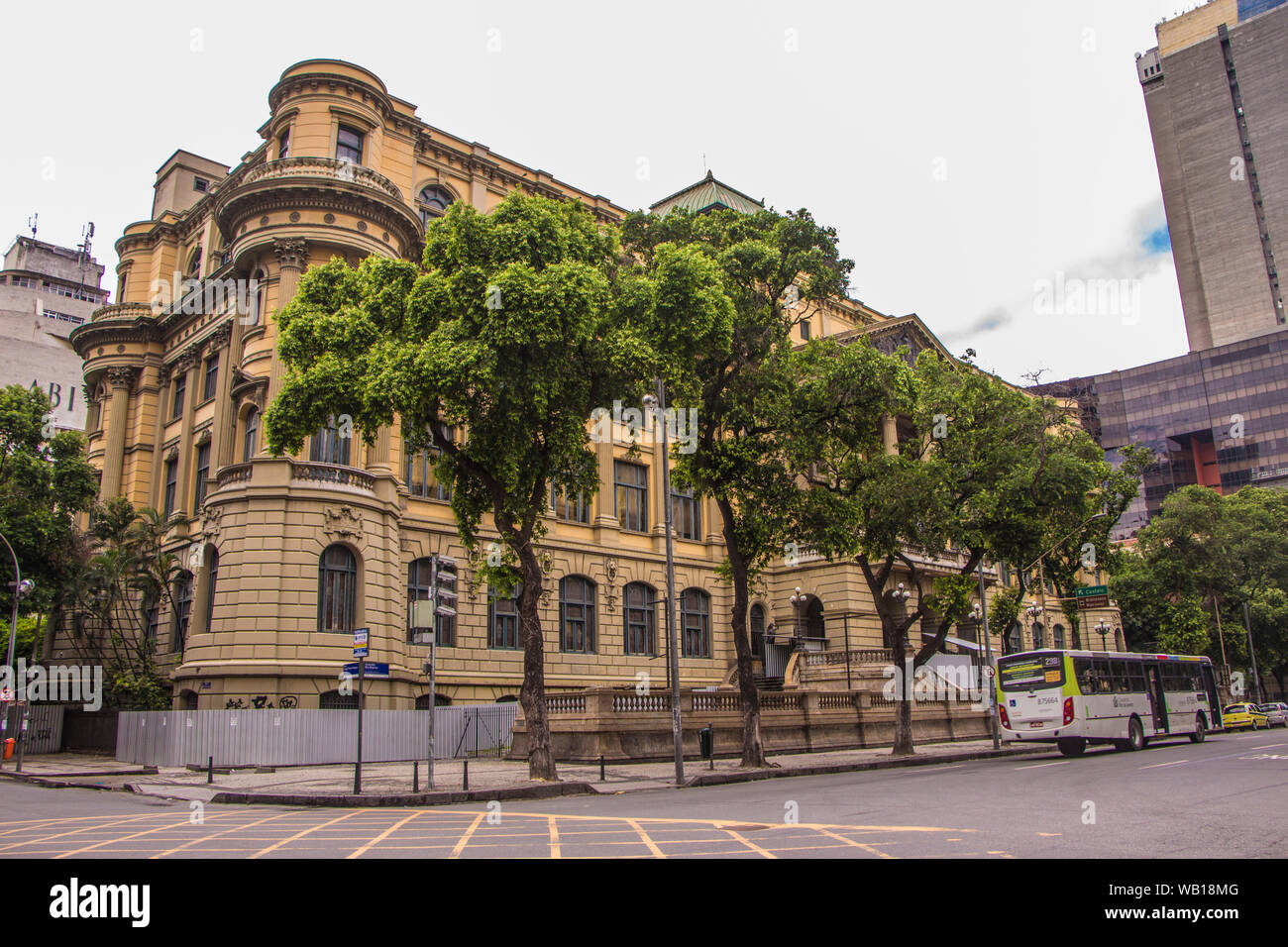 Biblioteca Nacional, Rio de Janeiro, Brazil Stock Photo - Alamy