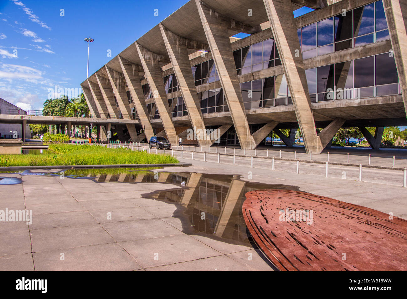 Museum of Modern Art (MAM), Flamengo Park, Rio de Janeiro, Brazil Stock  Photo - Alamy