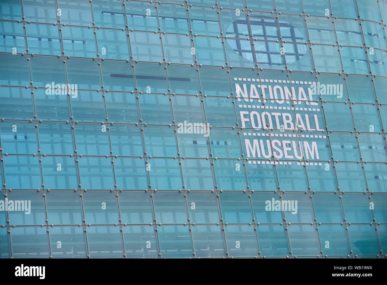 National Football Museum, Manchester, UK. Stock Photo