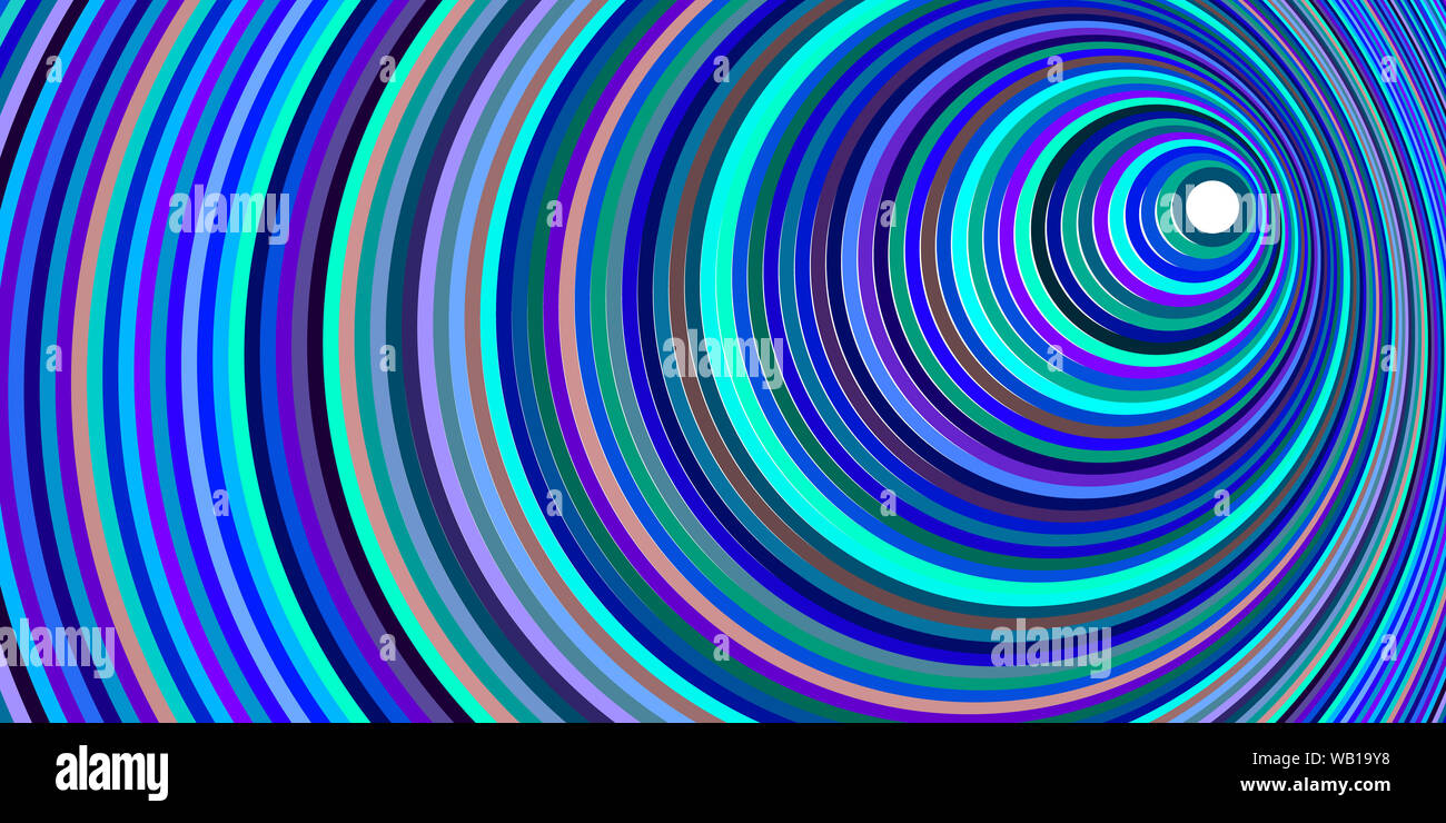 Multi-colored rings, colored background for posters, postcards Stock Photo