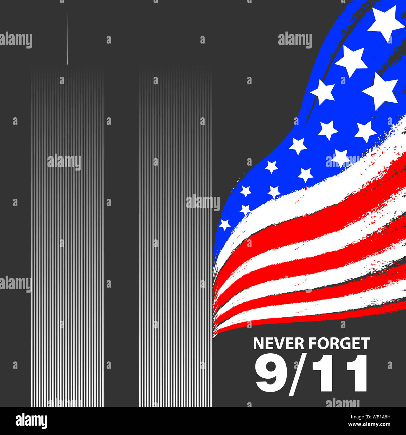 Poster memorial day remember honor hi-res stock photography and images ...