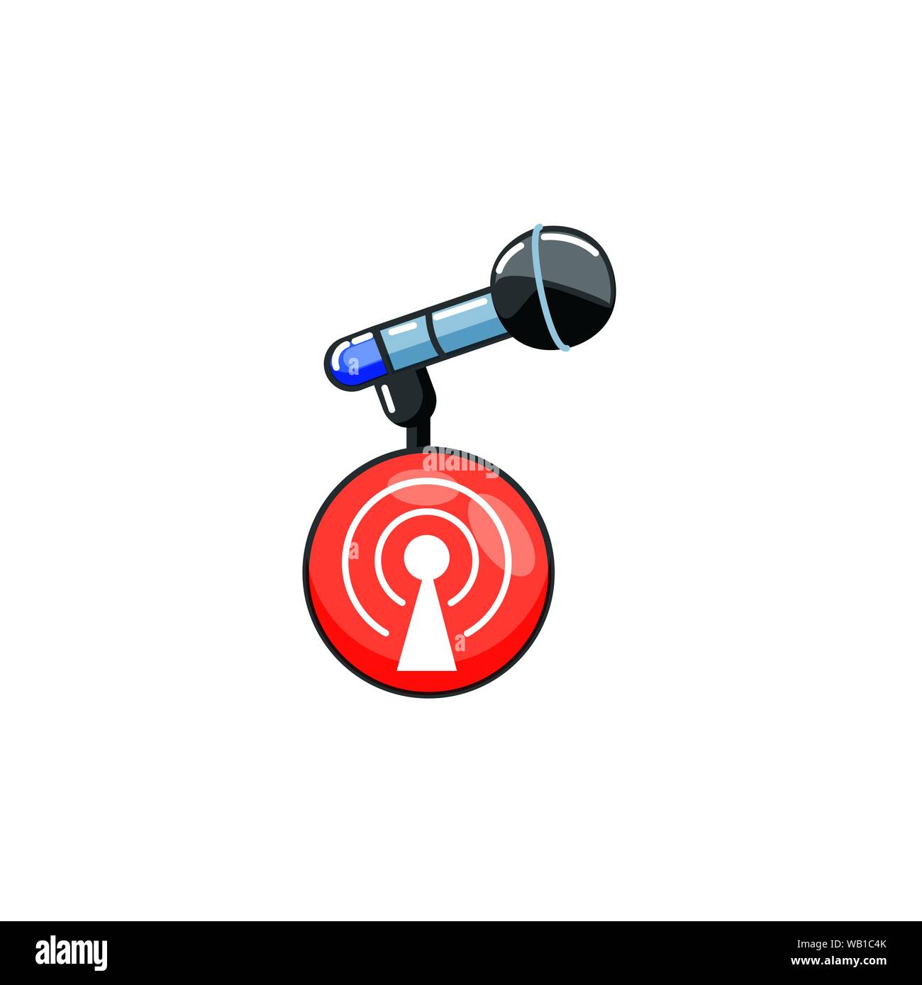 microphone audio device technology icon vector illustration design ...