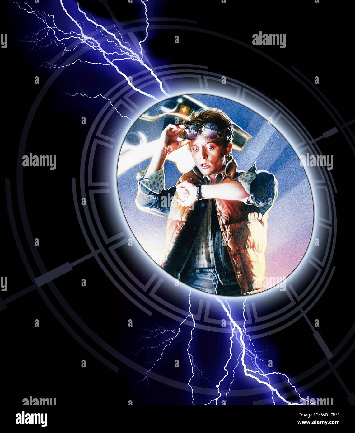 BACK TO THE FUTURE (1985), directed by ROBERT ZEMECKIS. Credit AMBLIN