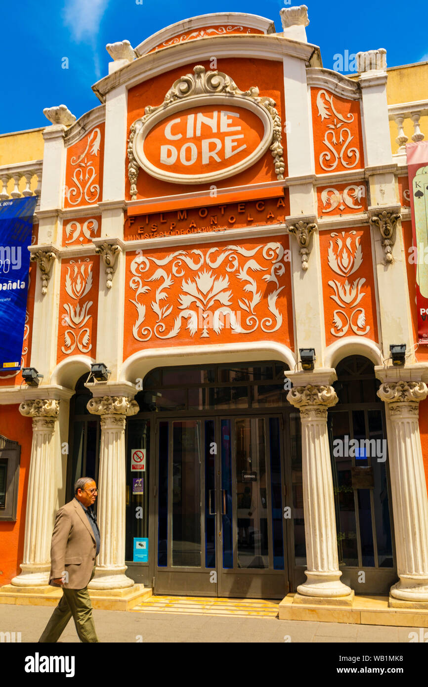 Cine Dore, Madrid, Spain, South West Europe Stock Photo