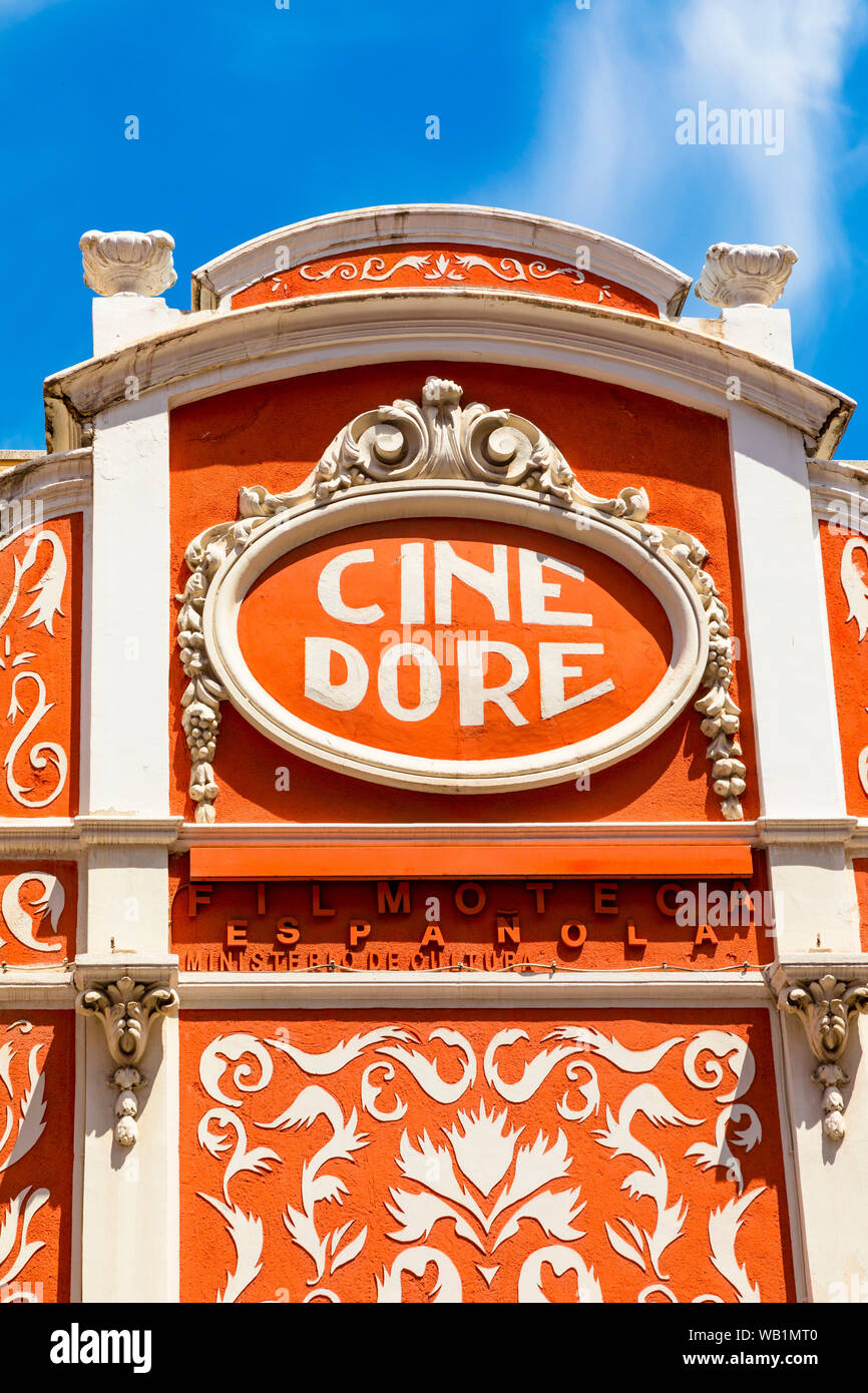 Cine Dore, Madrid, Spain, South West Europe Stock Photo