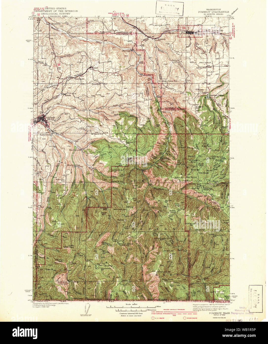 Pomeroy washington hires stock photography and images Alamy