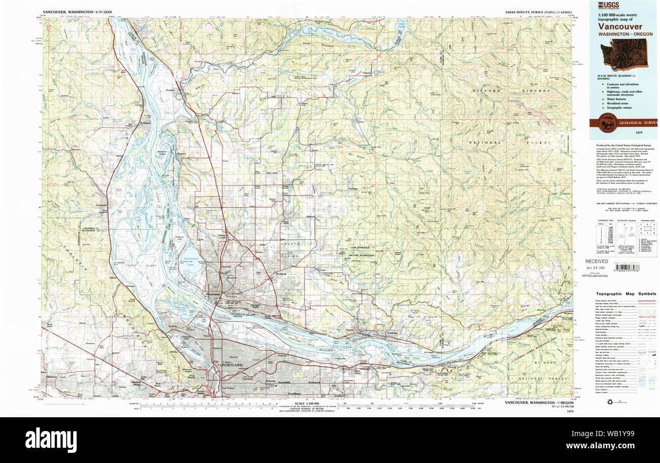 Historical vancouver map hires stock photography and images Alamy