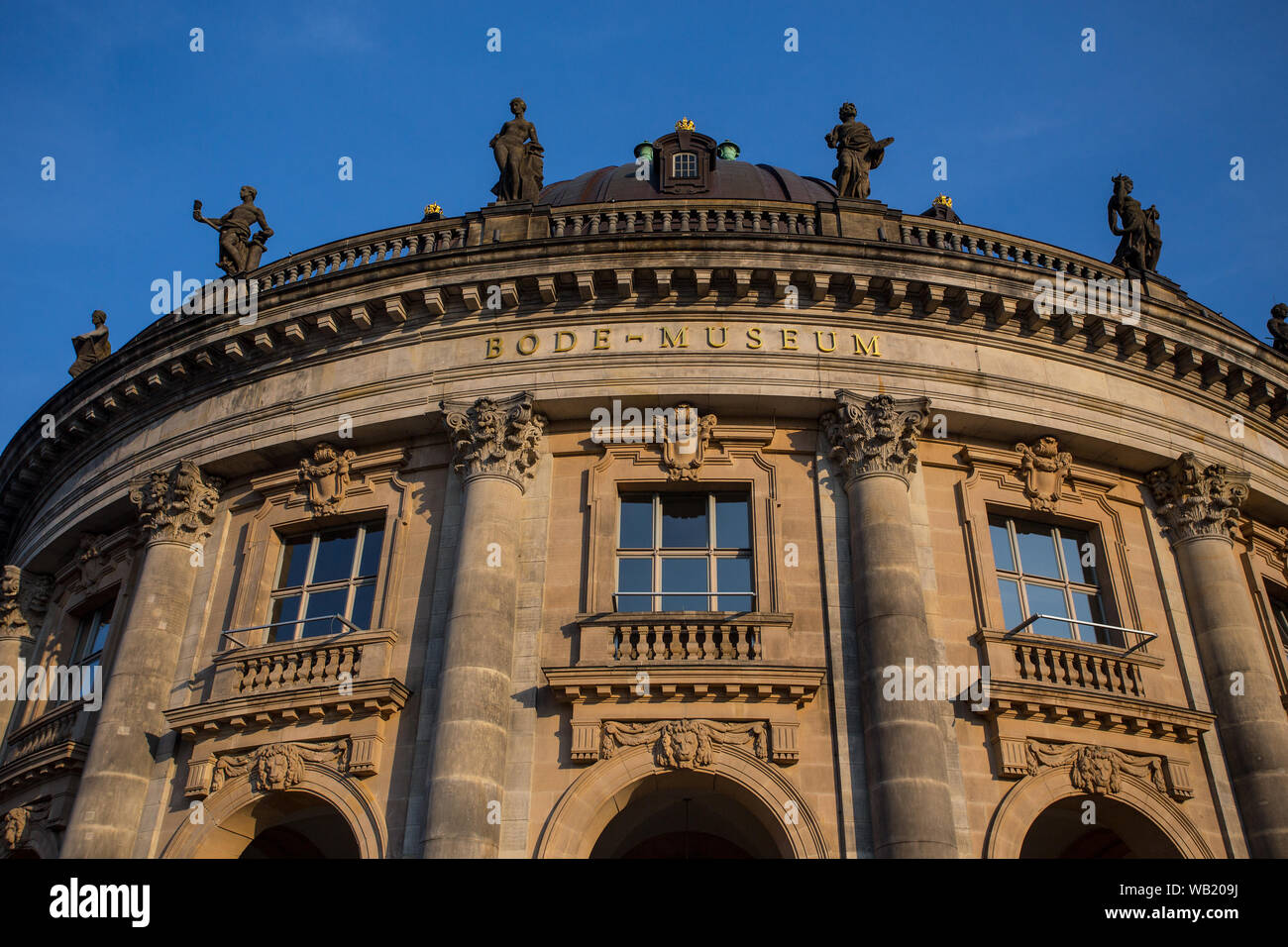 Bode-Museum at the centre of Berlin Stock Photo