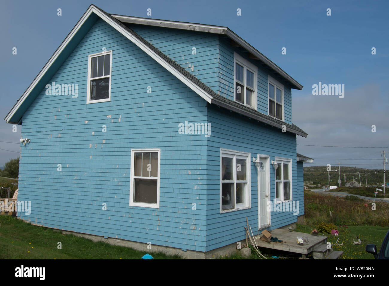 House at Peggys Cove Stock Photo Alamy