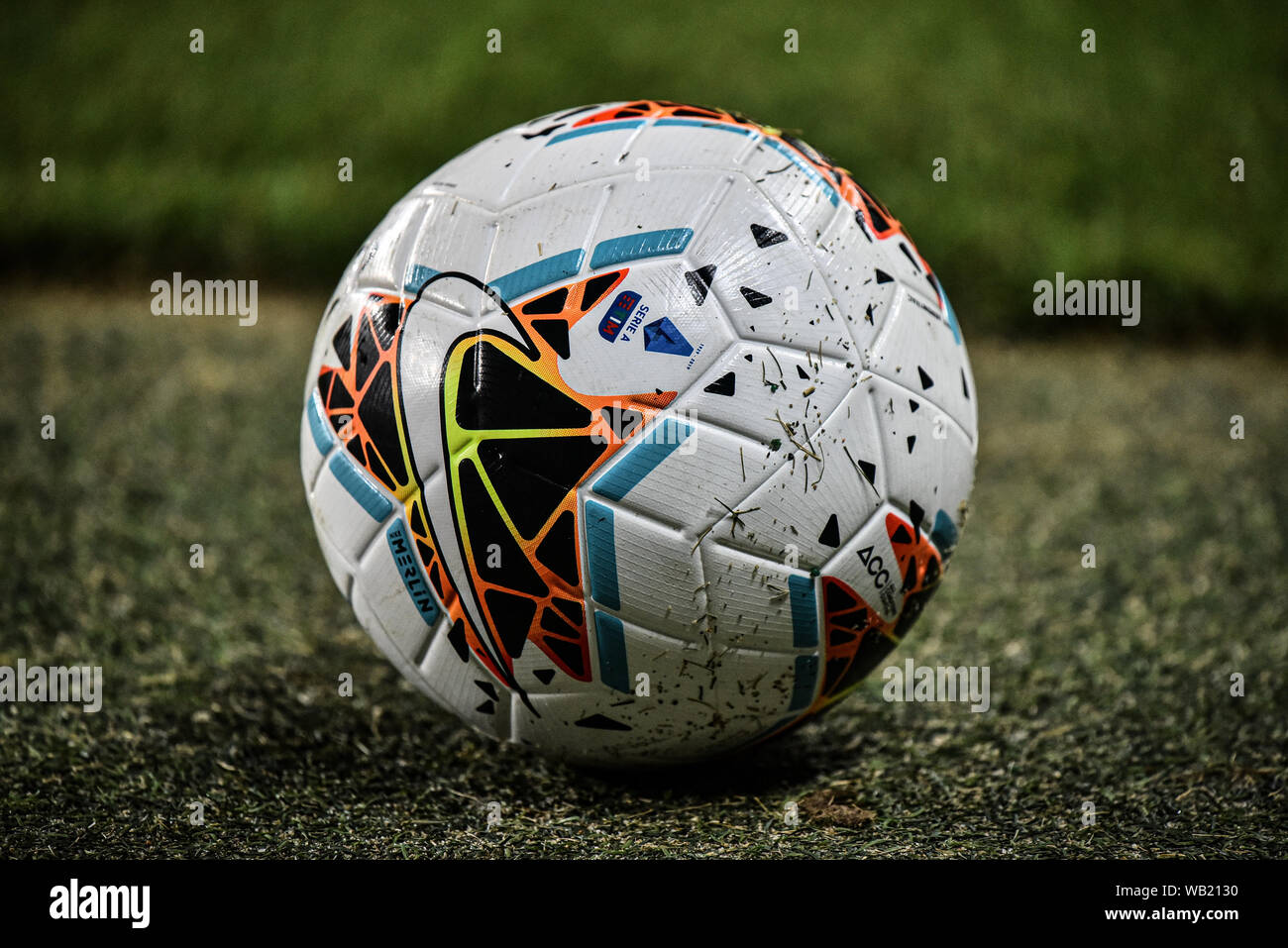 The official ball of 2019/20 serie A during the UEFA Europa League playoff  round football match between Torino FC and Wolverhampton Wanderers FC.Wolv  Stock Photo - Alamy