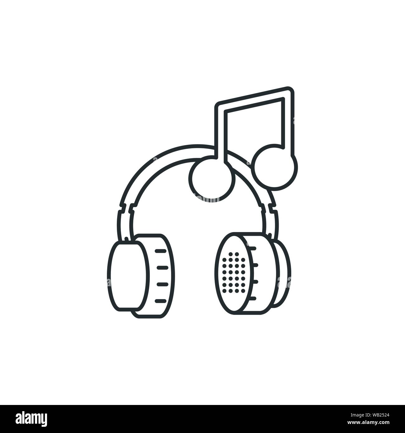 music note sound isolated icon vector illustration design Stock Vector ...