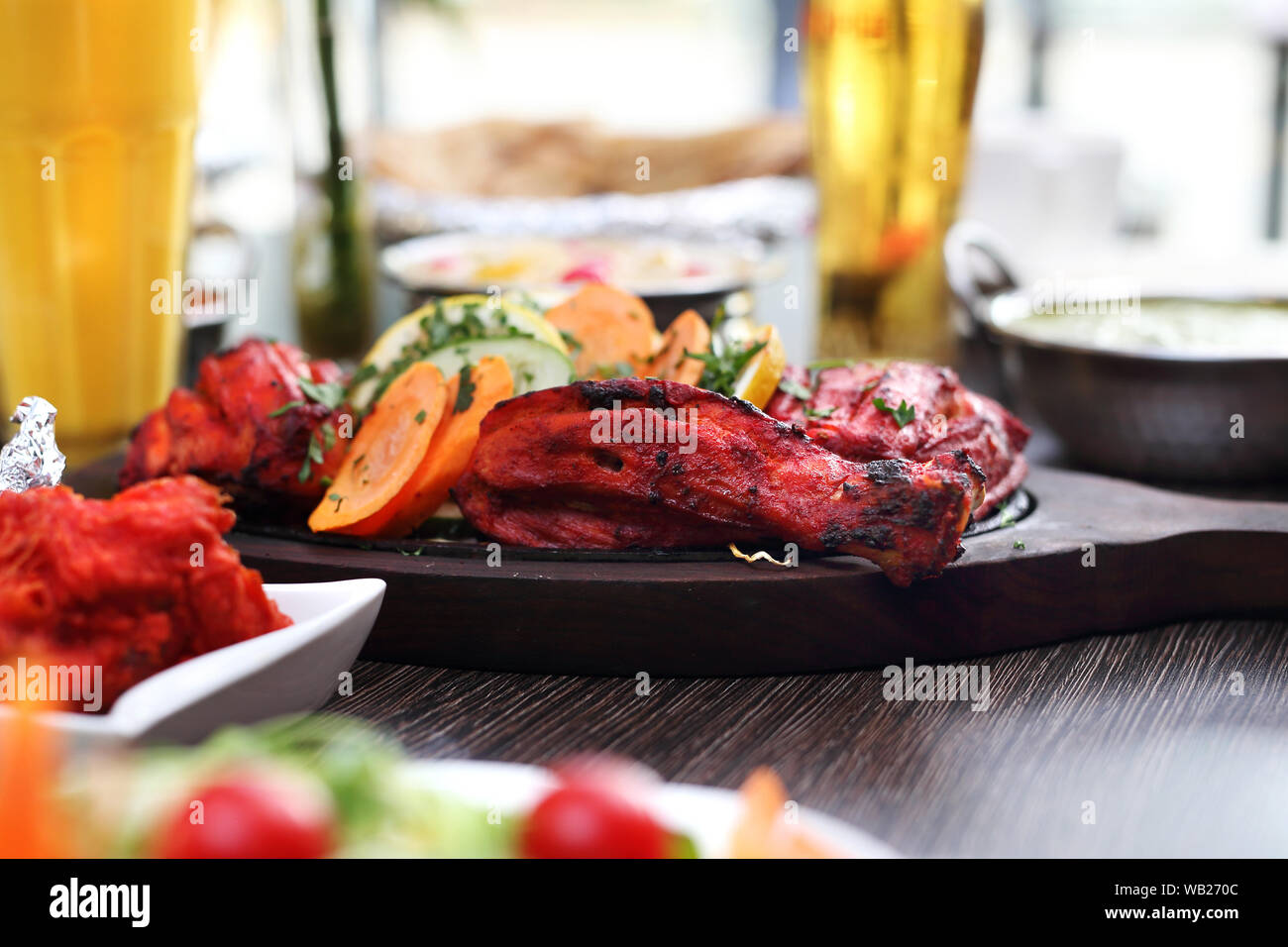 Indian food. Traditional Indian cuisine. Stock Photo