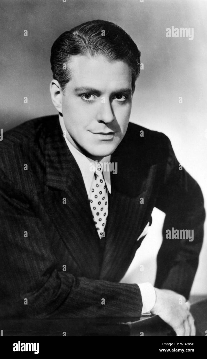 Nelson Eddy, Publicity Portrait, MGM, late 1930's Stock Photo