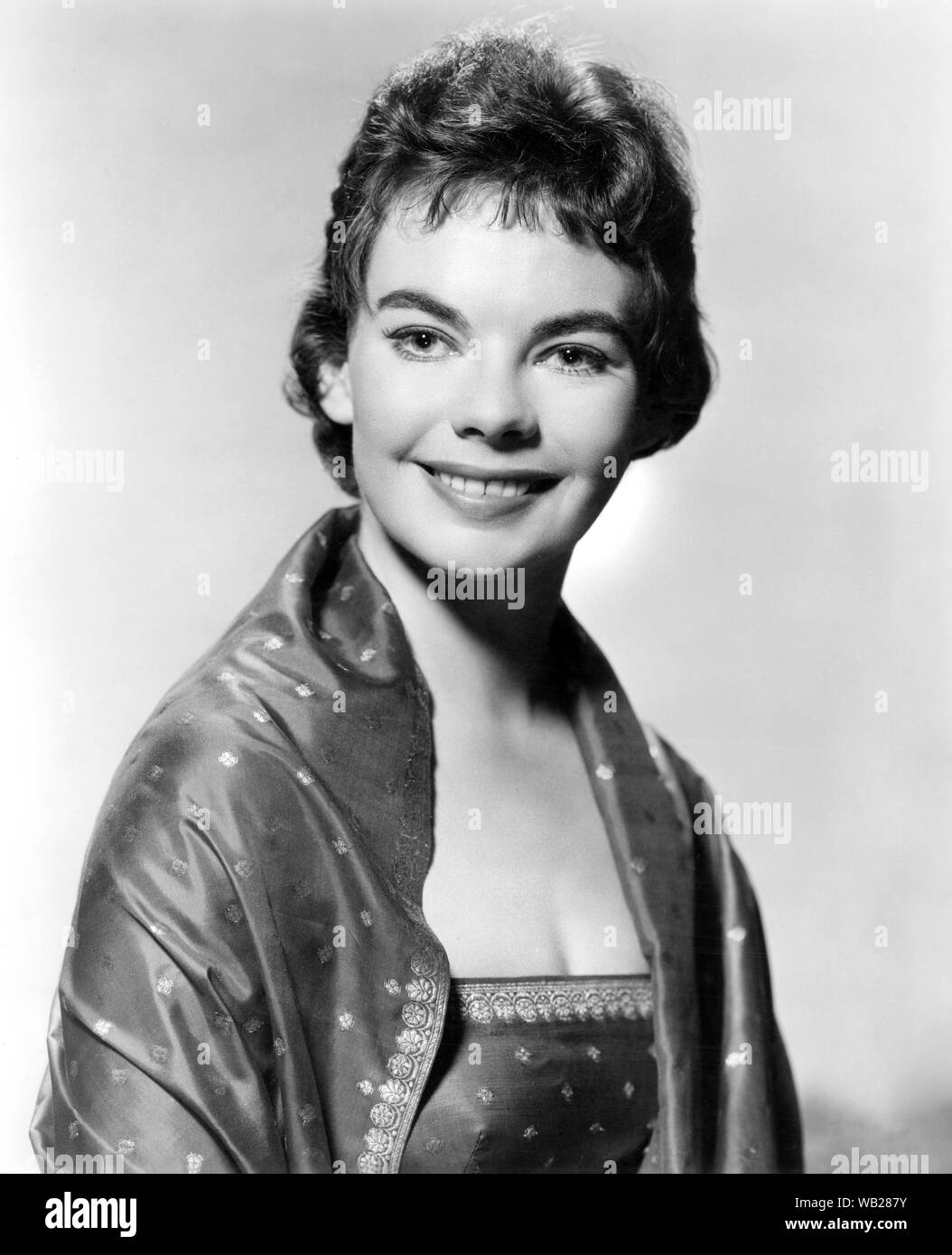 Actress Joan Elan, Publicity Portrait for the Film, 'Darby's Rangers',  Warner Bros., 1958 Stock Photo