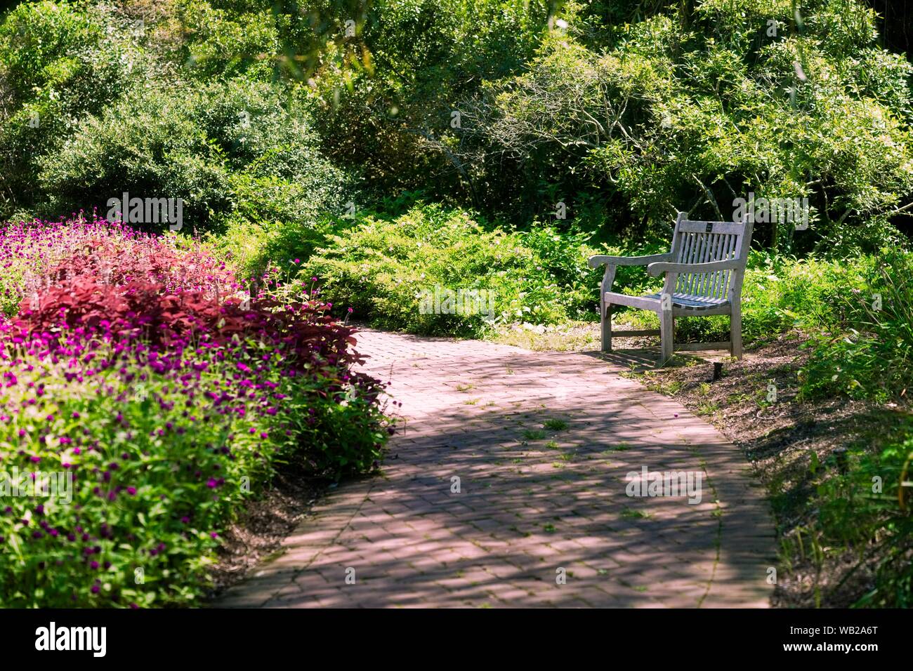 There Are Many Walking Trails In The Huntsville Botanical Garden