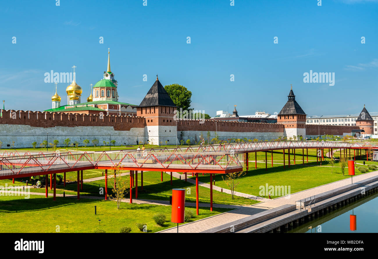 Tula Kremlin in Russia Stock Photo