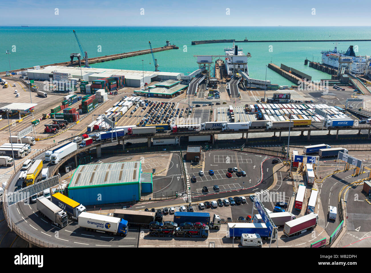 Port of dover ferry terminal hires stock photography and images Alamy