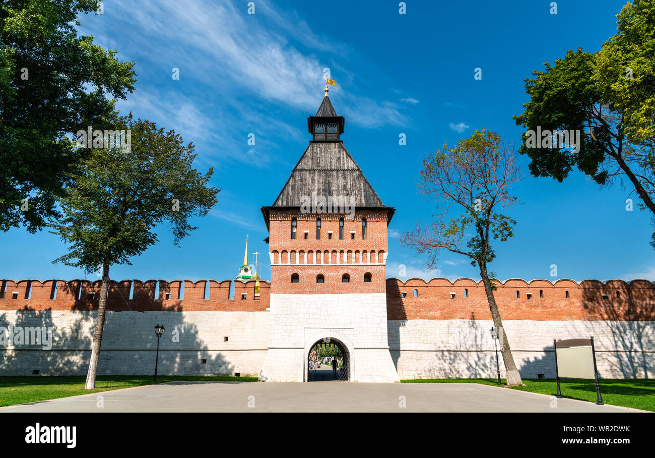 Tula Kremlin in Russia Stock Photo