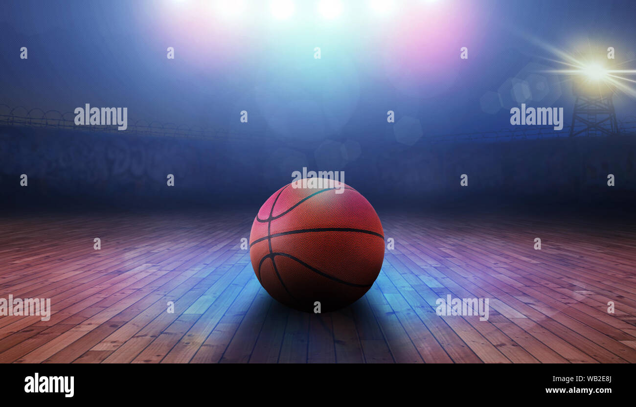 basketball photo background Stock Photo