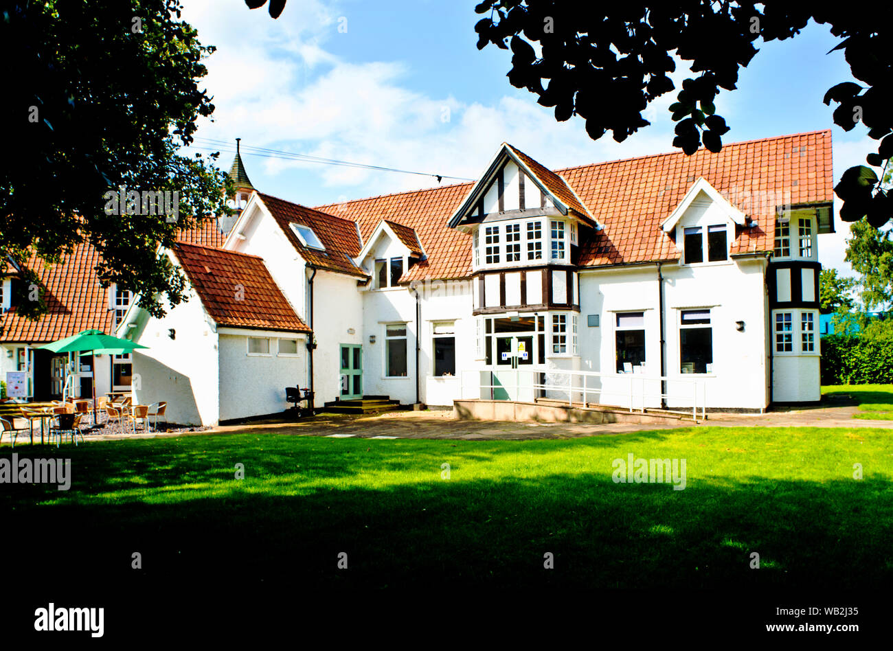 The Folk Hall, New Earswick, York, England Stock Photo