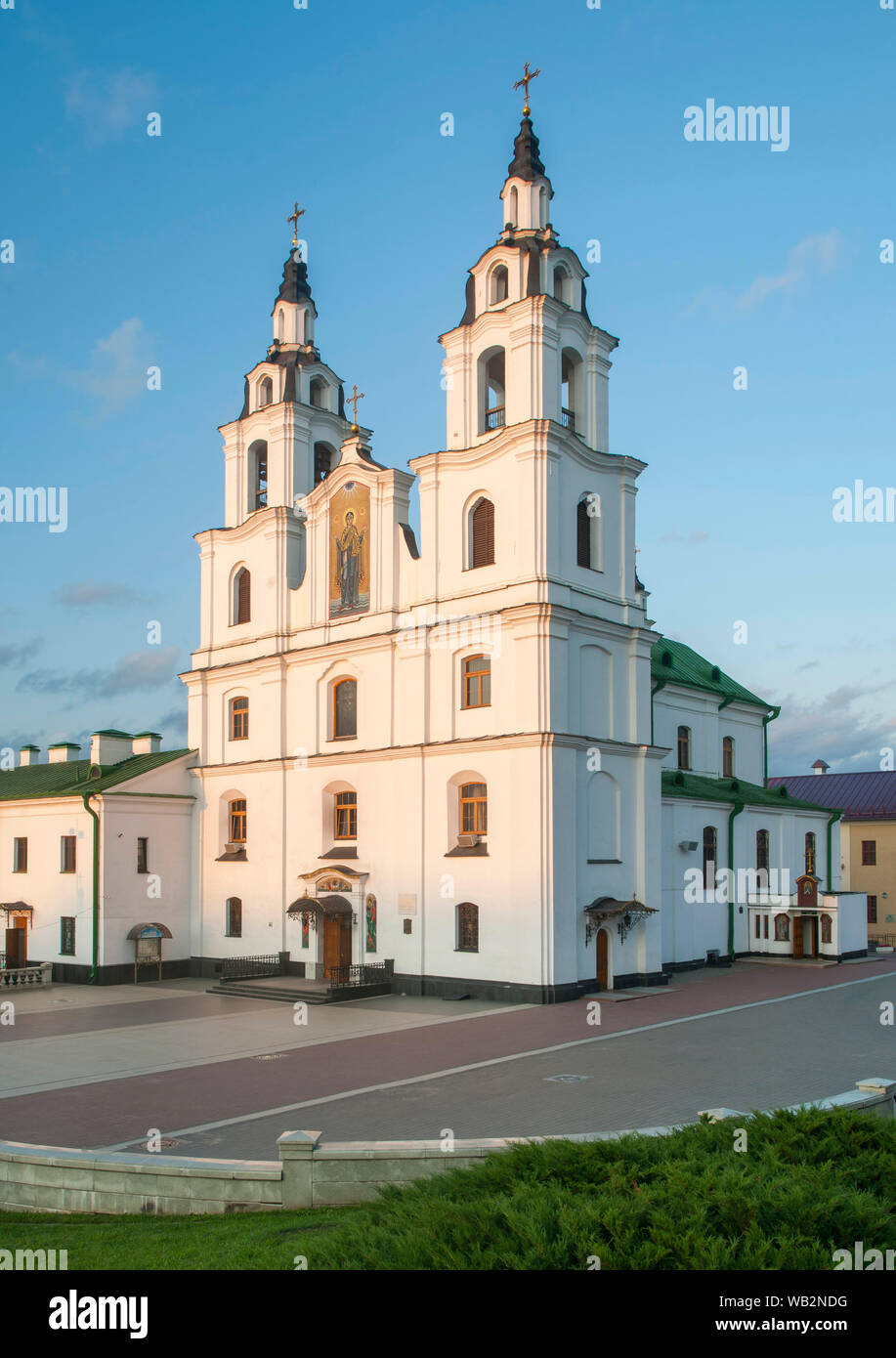 The Holy Spirit Cathedral in Minsk, Belarus. Stock Photo