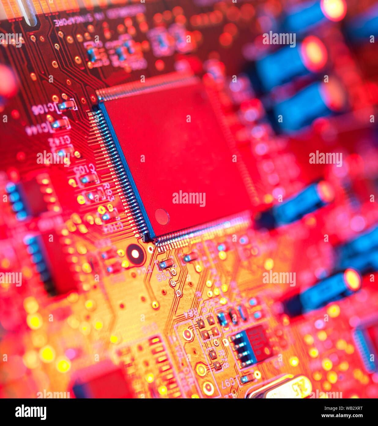 Pcb board components hires stock photography and images Alamy