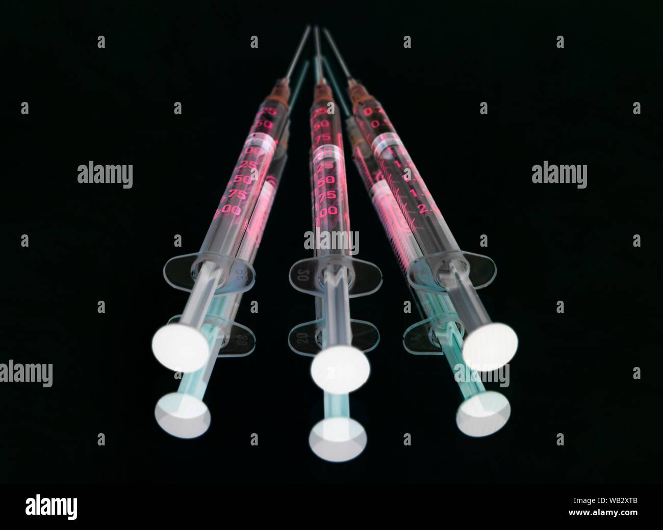 Syringes. Stock Photo