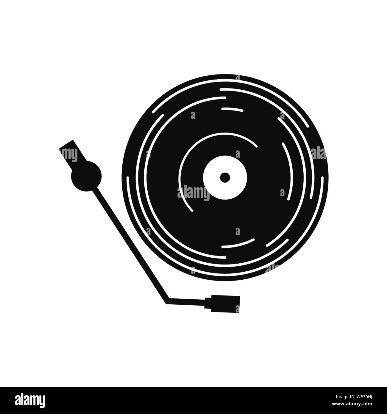 turntable vinyl record music sound design vector illustration Stock Vector  Image & Art - Alamy