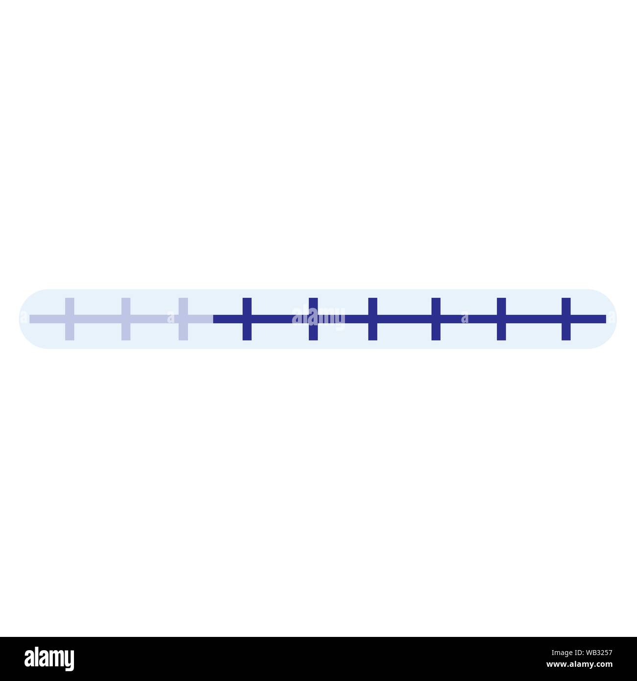 abstract loading bar Stock Vector