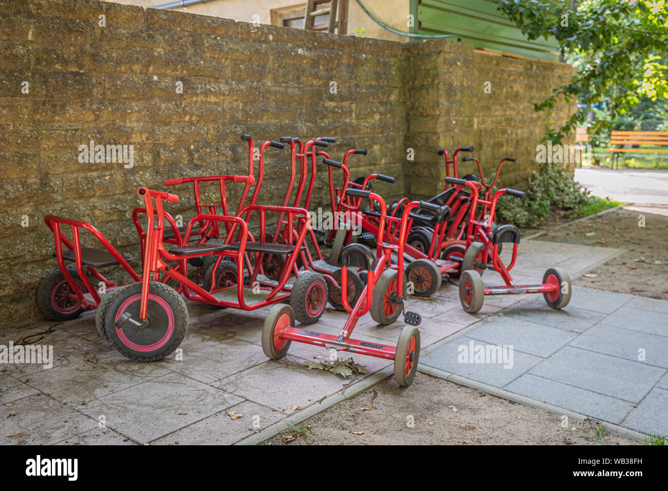 kindergarten tricycles