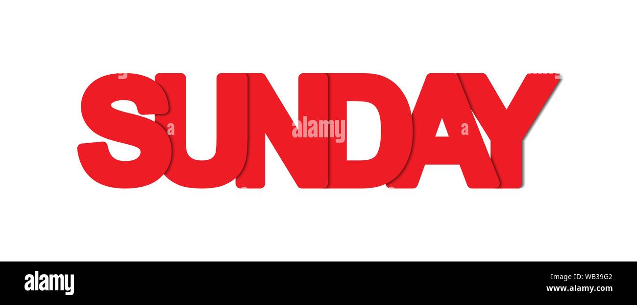 Sunday fun Stock Vector Images - Alamy