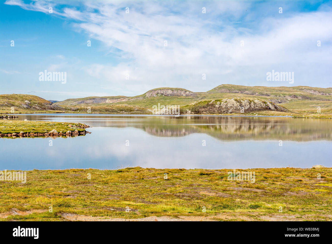 Hardangervidda nasjonalpark Stock Photo