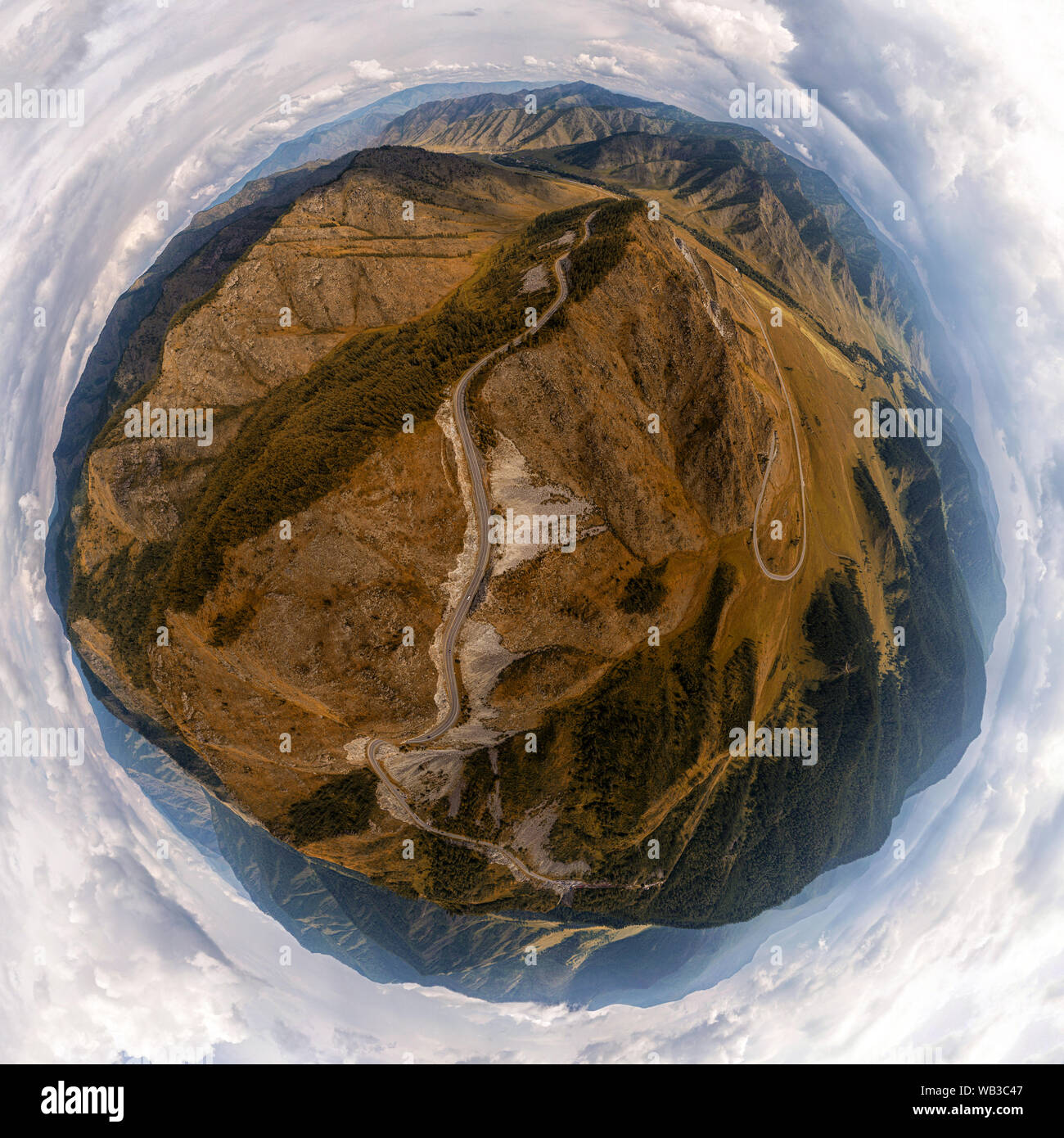 High Level Point The landscape of the high point of the mountain is over two thousand ...