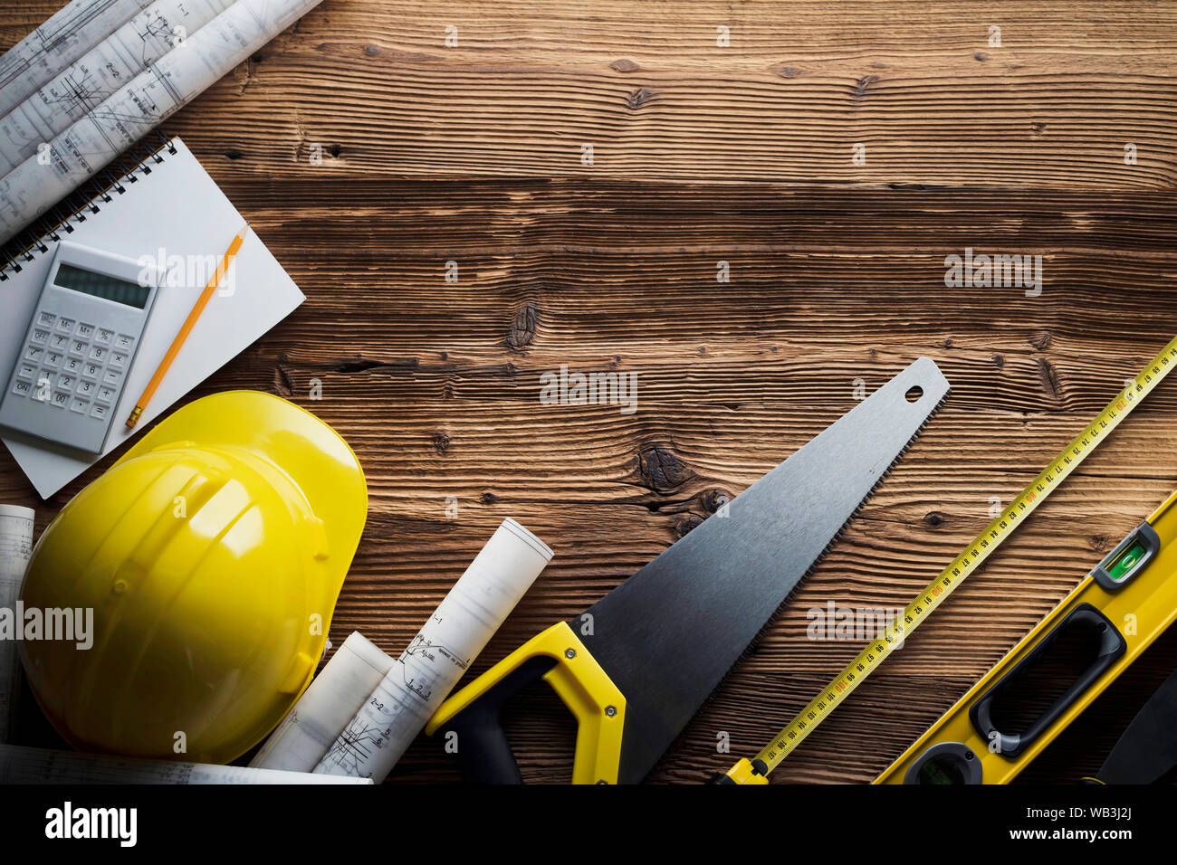 General contractor hires stock photography and images Alamy