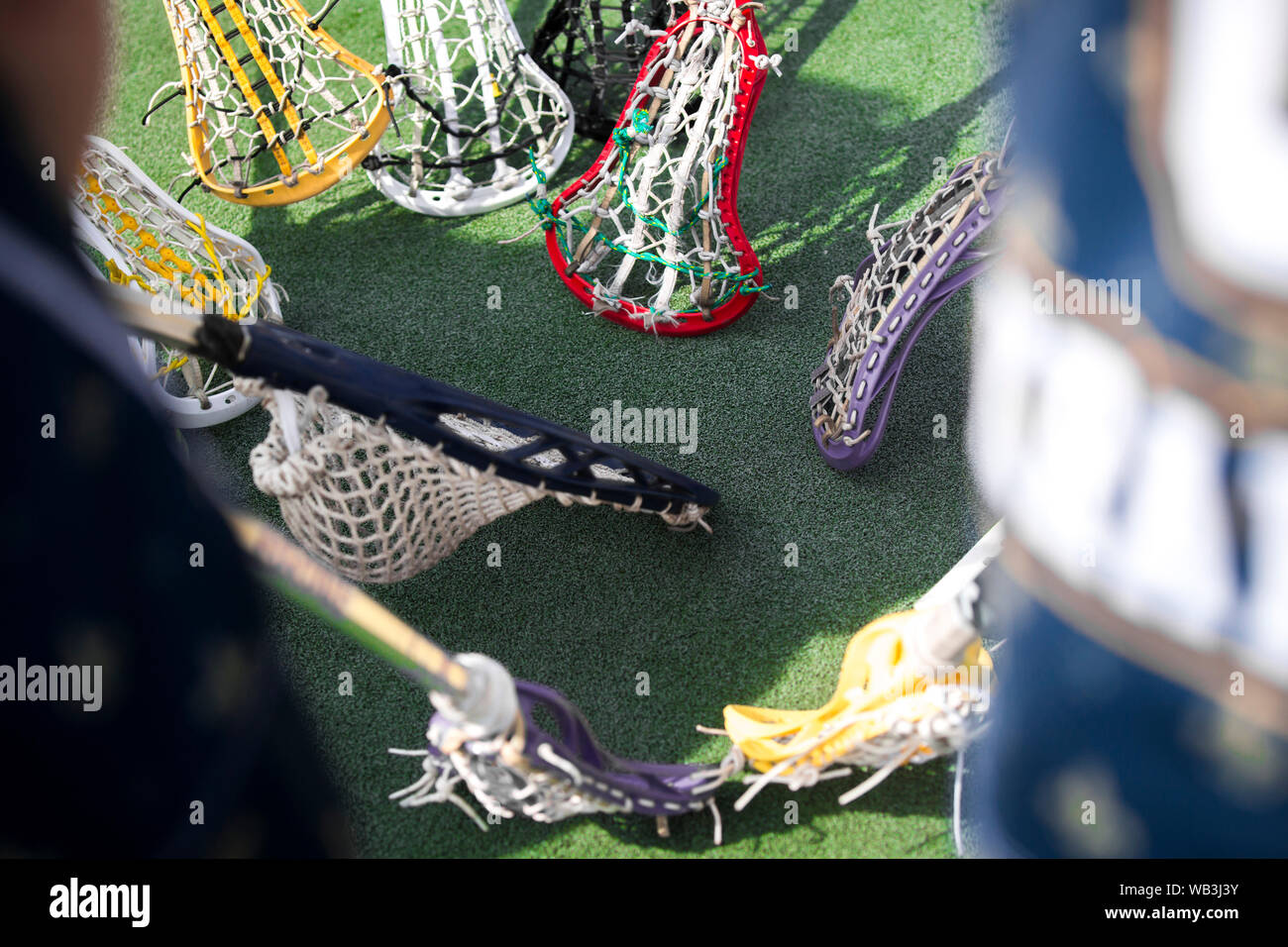 Lacrosse - american teamsports themed photo Stock Photo