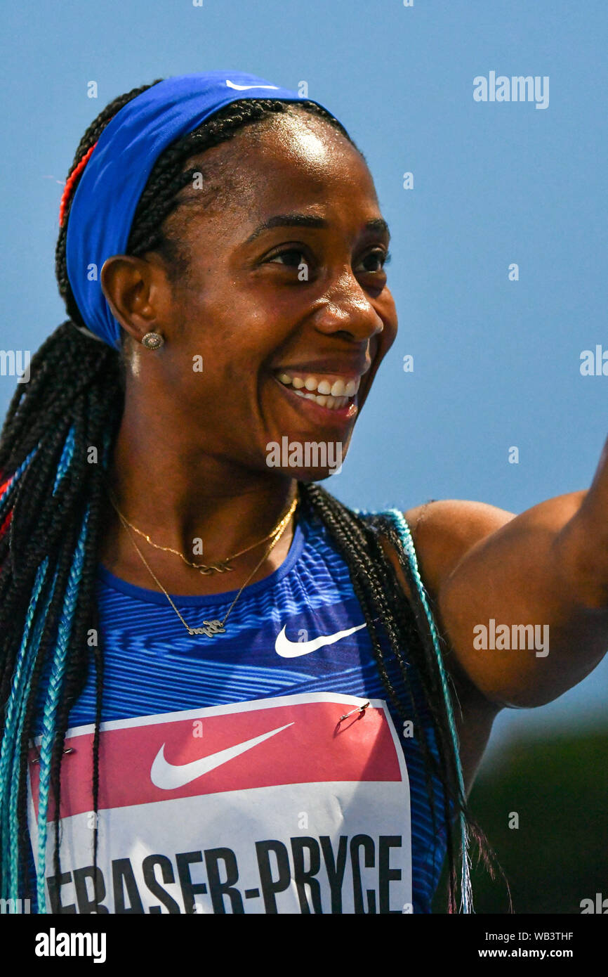 Fraser pryce shelly ann hi-res stock photography and images - Alamy