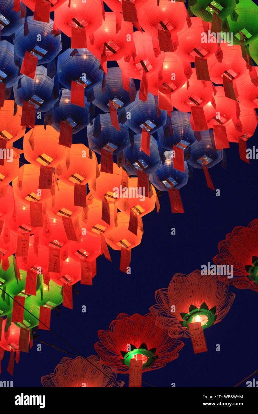 south korean lantern festival