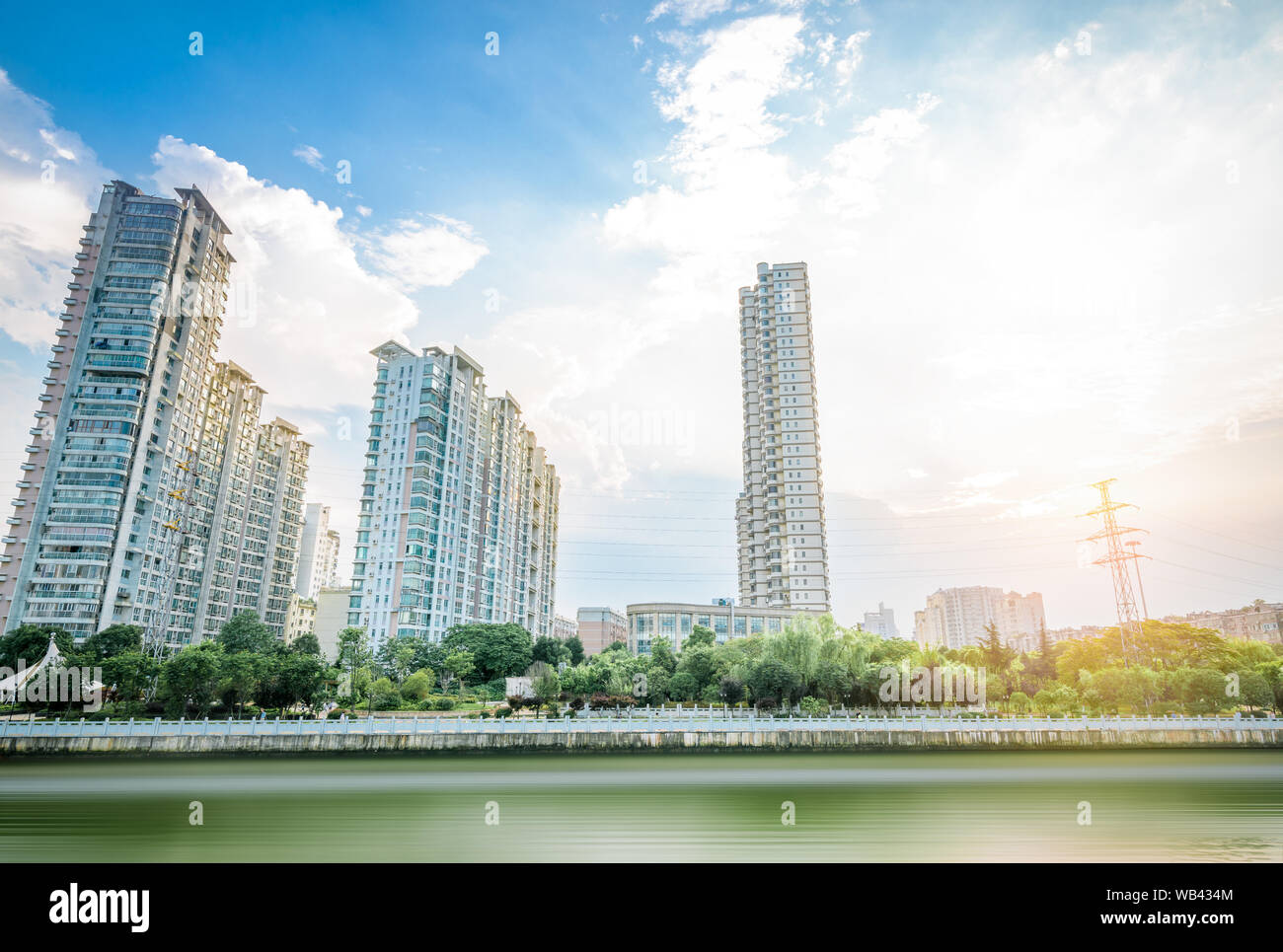 Garden and skyscrapers at Greenbelt Park, in Ayala, Makati, Metro Manila,  The Philippines Stock Photo - Alamy