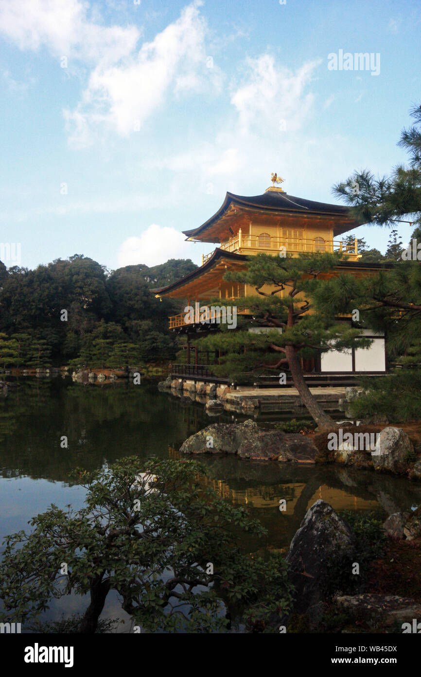 Kinkaku ji Golden Pavillion in Kyoto Japan Stock Photo Alamy