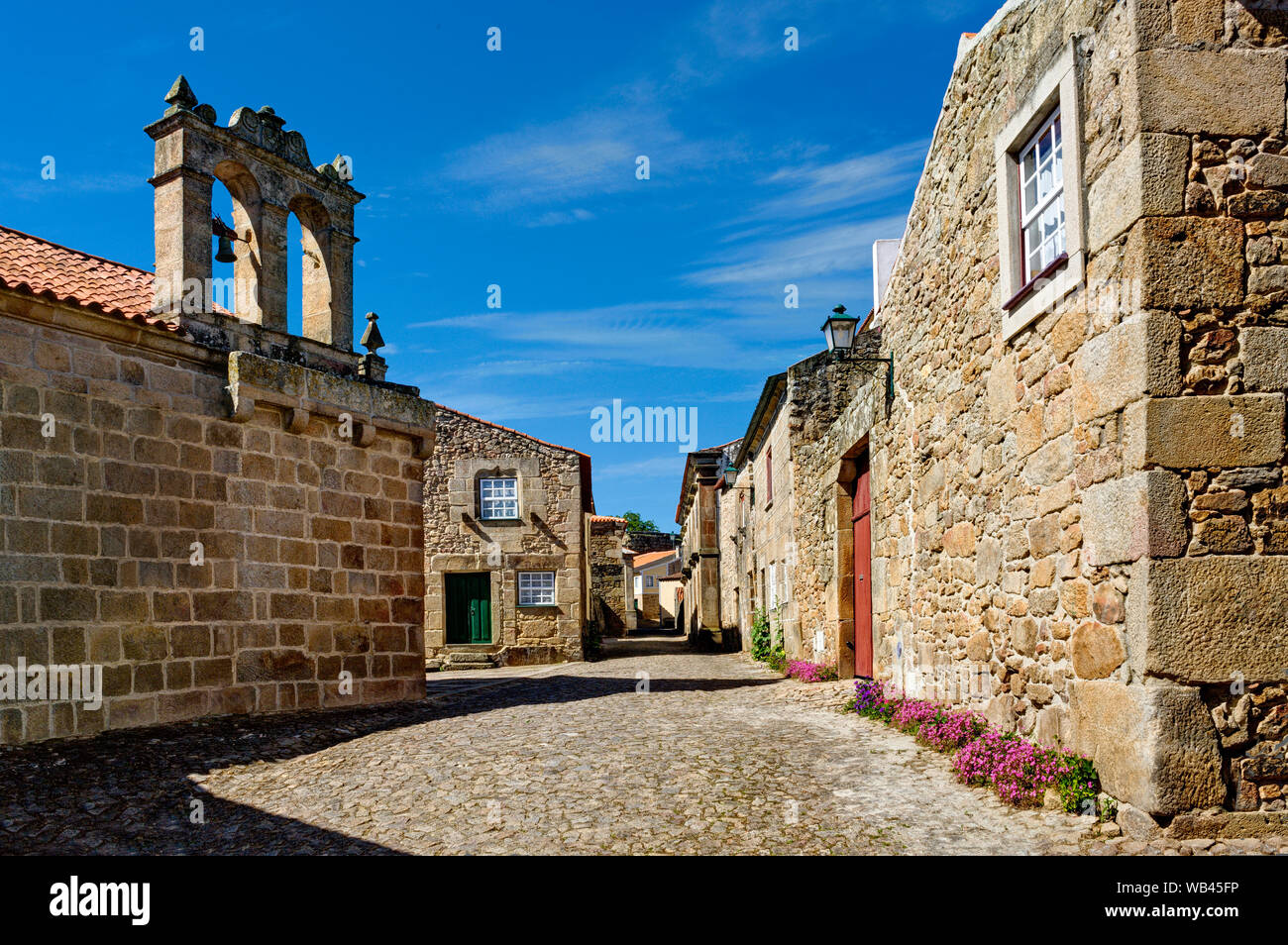 Portugal, Beira Alta, historic village of Castelo Mendo Stock Photo